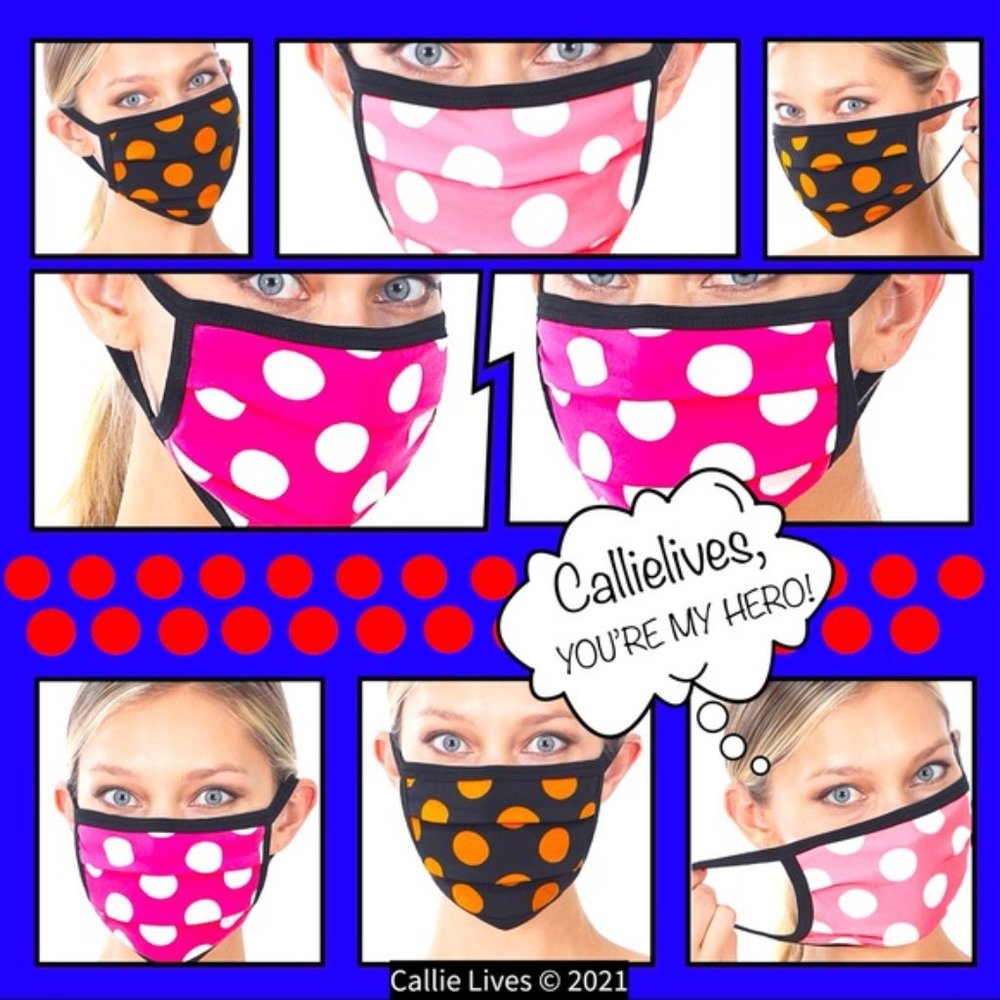 Survivor Face: Washable Cotton Unisex Face Masks - Picture 5 of 6